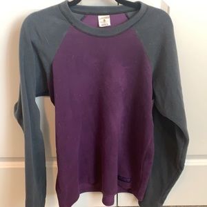 NWOT Melanzana men’s M microgrid crew